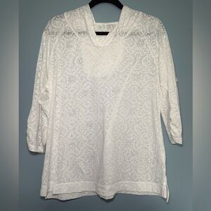 Columbia Women's White Lace‎ Top